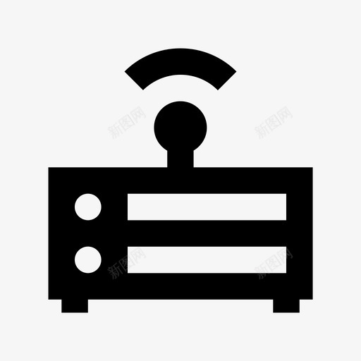 wifi路由器移动和智能设备材料标图标svg_新图网 https://ixintu.com wifi路由器 移动和智能设备材料设计图标