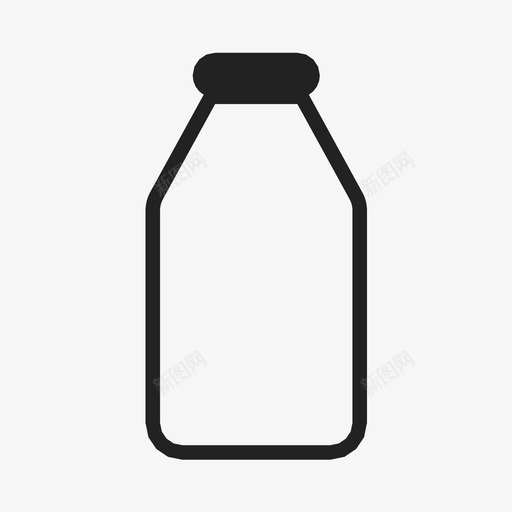 奶瓶维生素d营养图标svg_新图网 https://ixintu.com 乳清 奶油 奶牛 奶瓶 容器 维生素d 营养 饮料