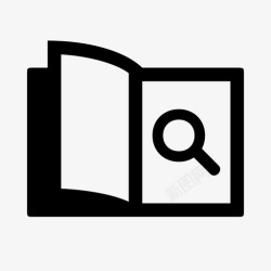 论文目录配图杂志搜索论文页面图标高清图片