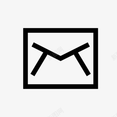 电子邮件简单发送图标图标