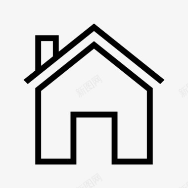house粗体family图标图标