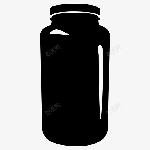 广口瓶扩音器清洁图标svg_新图网 https://ixintu.com 包装 容器 广口瓶 成型 扩音器 毛绒 清洁 玻璃 衣物