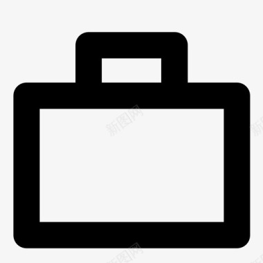 公文包运输工具手提箱图标图标
