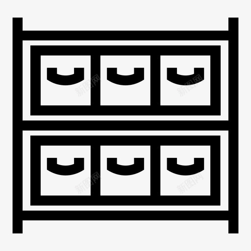 库存减法存储图标svg_新图网 https://ixintu.com 信号 减法 多个 存储 库存 更多 盒子 联合
