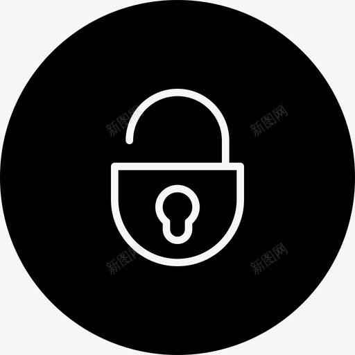 解锁允许启用图标svg_新图网 https://ixintu.com 允许 取消保护 启用 安全 密钥 打开 私有 稳定的应用图标 解锁