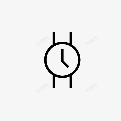 手表时钟分钟图标svg_新图网 https://ixintu.com 96x96像素完美的瘦用户界面 分钟 应用程序接口48x48 手表 提醒 时钟 时间 时间表