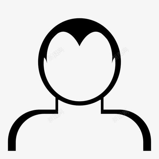 用户平民客户图标svg_新图网 https://ixintu.com 个人 个人资料 女性 客户 平民 用户 男性