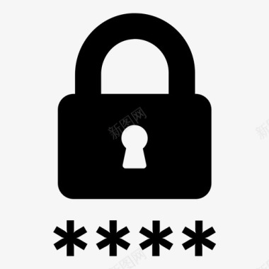 密码安全受保护图标图标