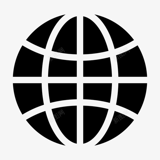 地球地图集全球图标svg_新图网 https://ixintu.com 世界 全球 国际 地图 地图集 地球 球体 著名图标字形