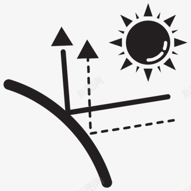 紫外线防晒图标图标