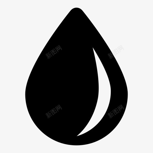 水滴雨斑块图标svg_新图网 https://ixintu.com 吸引力 器具 字形1用户界面 斑块 水 水滴 油 液体 清洁剂 错觉 雨