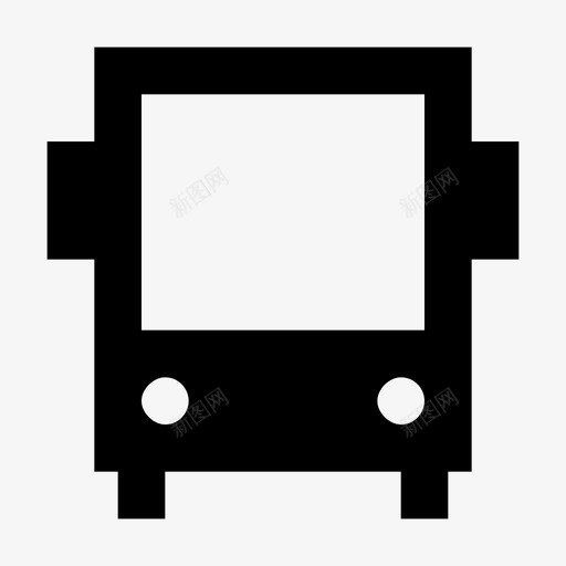 公共汽车教育和学校材料标图标svg_新图网 https://ixintu.com 公共汽车 教育和学校材料设计图标