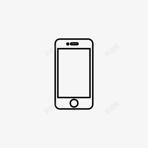 白色iphone白色iphone智能手机apple图标svg_新图网 https://ixintu.com 白色iphone 白色iphone智能手机apple