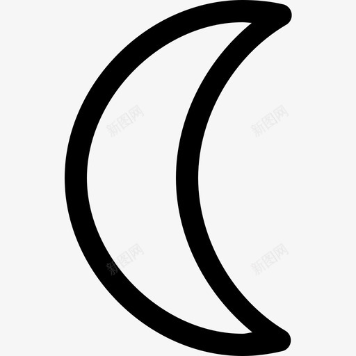 月亮潮汐空间图标svg_新图网 https://ixintu.com 十二宫 占星术 卫星 天体 新月 星座 月亮 潮汐 空间 行星和十二宫星座