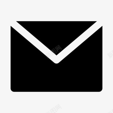信封邮政邮件图标图标