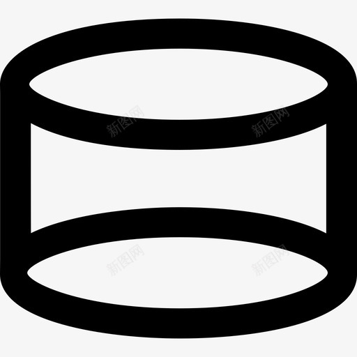圆柱体积形状形状数学图标svg_新图网 https://ixintu.com 圆柱体积形状 形状 数学