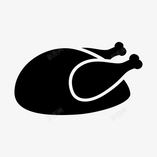烤鸡肉饭图标svg_新图网 https://ixintu.com 咖喱 干的 火鸡 烤肉 烤鸡 肉 肉汁 食物 饭 马萨拉 鸡肉
