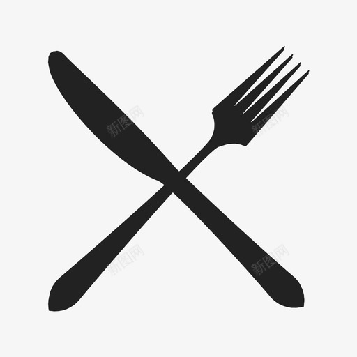 餐具银器餐厅图标svg_新图网 https://ixintu.com 加 吃 喂食 新 更多 联合 转发 银器 餐具 餐厅