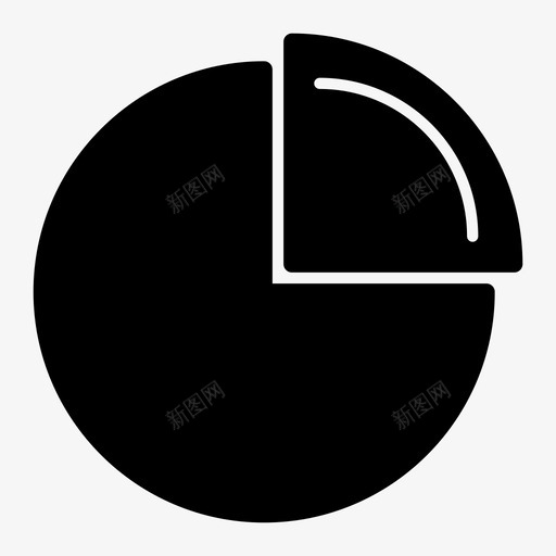 饼图放大清洁图标svg_新图网 https://ixintu.com 广域 放大 教育 教育科学 毛德林 清洁 物理 胶粘 饼图