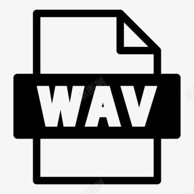 wav文件格式已售出nope图标图标