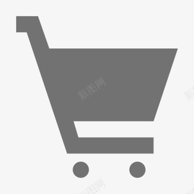 购物车购物和零售材料标图标图标