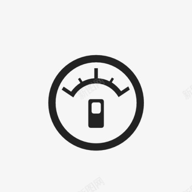 燃油表测量低图标图标