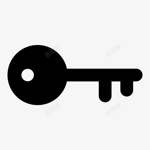 钥匙进入关闭图标svg_新图网 https://ixintu.com 保护 关闭 安全 房子 打开 进入 钥匙 锁 门