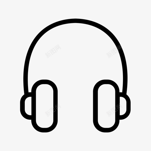 耳机分贝保真度图标svg_新图网 https://ixintu.com 保真度 分贝 声音 无线 磁带书 耳机 音乐