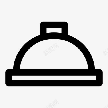 餐具服务服务员图标图标