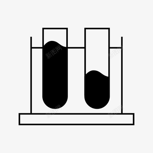 试管痛苦化学图标svg_新图网 https://ixintu.com 化学 实验 实验室 对立面 指针 正确 痛苦 科学 精确 试管