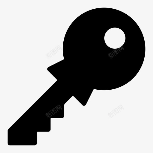密钥访问线索图标svg_新图网 https://ixintu.com 密码 密钥 开启 线索 解决方案 解锁 访问 重要 锁定