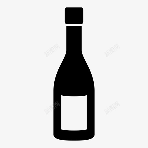 酒瓶灰比诺梅洛图标svg_新图网 https://ixintu.com 仙粉黛 容器 梅洛 灰比诺 玻璃 赤霞珠 酒瓶 酒精 食品容器 香槟