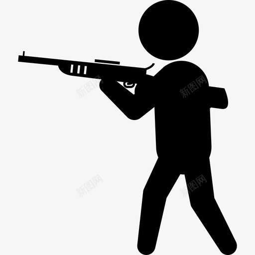 带着大炮的罪犯人罪犯的头脑图标svg_新图网 https://ixintu.com 人 带着大炮的罪犯 罪犯的头脑