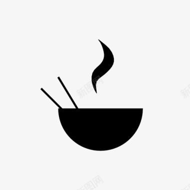 碗茶水疗图标图标