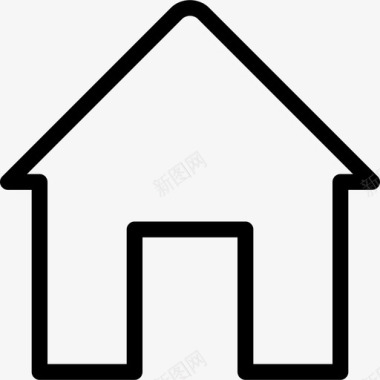 房子房间财产图标图标