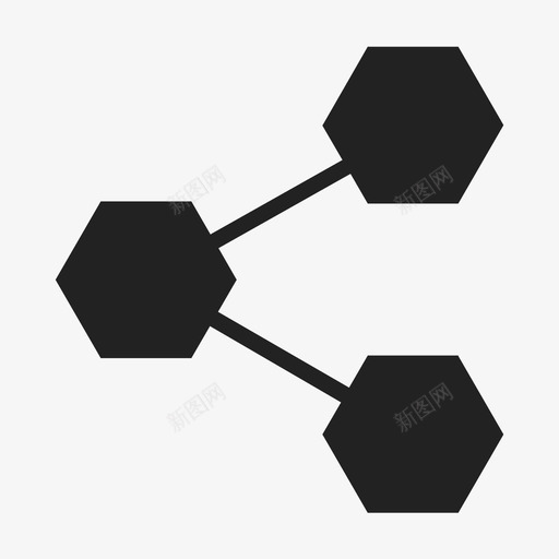 分享传播传递图标svg_新图网 https://ixintu.com 中心 传播 传递 分享 分发 团队合作 组织 连接