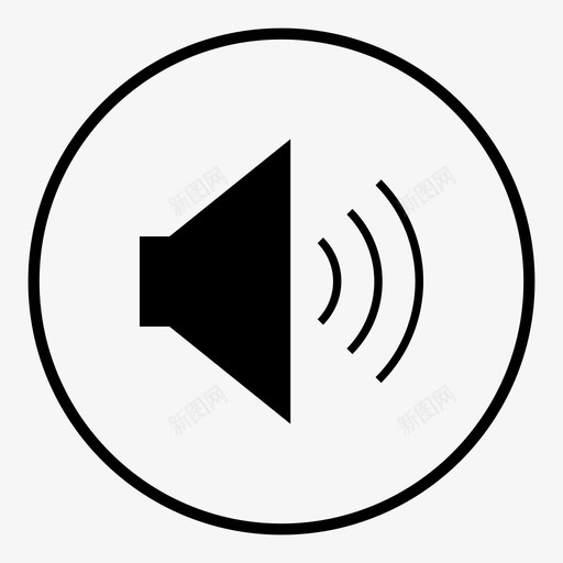 扬声器震颤声音图标svg_新图网 https://ixintu.com 互联网 噪音 声音 扬声器 擦伤 智能手机 爆发 震颤 音量 音量扬声器 音频按钮