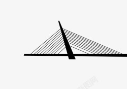 斜拉桥斜拉桥桥结构图标高清图片