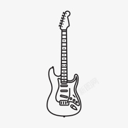 Stratocasterstratocaster吉他吉他系列图标高清图片
