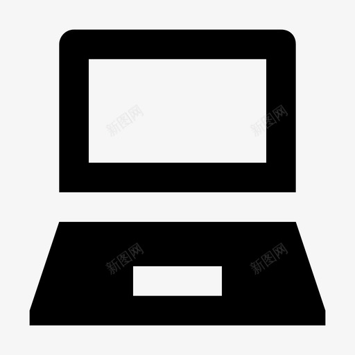 笔记本电脑系统便携式图标svg_新图网 https://ixintu.com mac 便携式 单元 家用电器材料设计图标 笔记本 笔记本电脑 系统 设备 迷你电脑