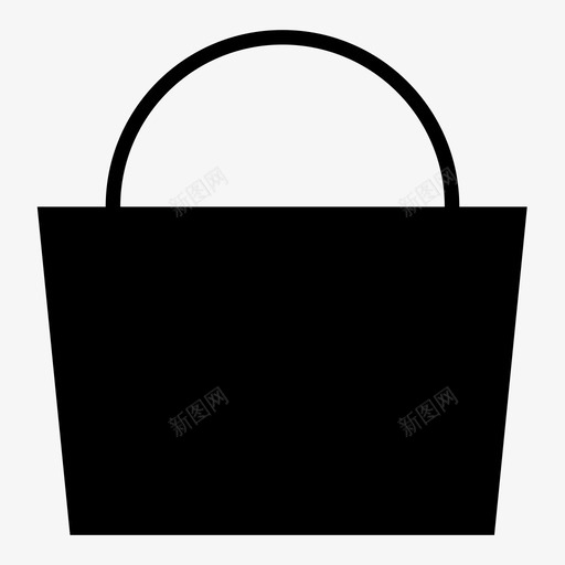 包潮流已售图标svg_新图网 https://ixintu.com 包 否 女士 已售 持有 时尚 潮流 箱包 篮子 粗体 黄金