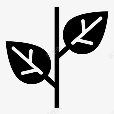 植物不自然图标图标