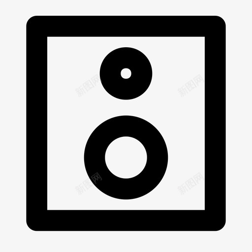 扬声器噪音音乐图标svg_新图网 https://ixintu.com 专栏 主持人 噪音 声音 媒体播放器图标 扩音器 扬声器 播音员 放大器 讲师 音乐 高保真音响