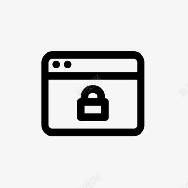 安全浏览器保护联机图标图标