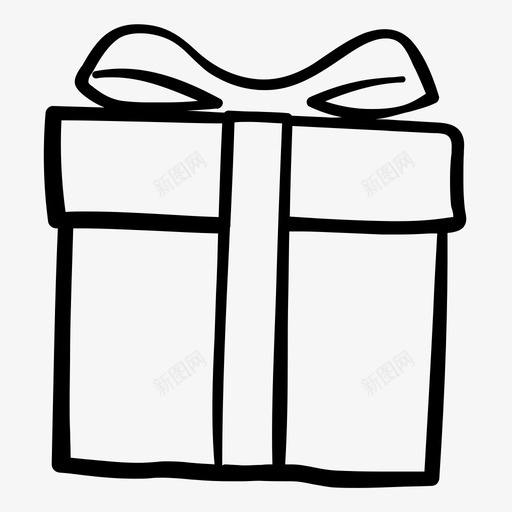 礼物展示品奖励图标svg_新图网 https://ixintu.com 圣诞节 奖励 展示品 惊喜 手绘图标 文章 材料 物品 生日 礼物