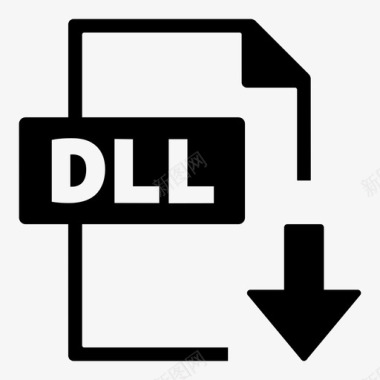 dll文件格式网络工作移动工作图标图标