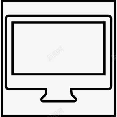 imac屏幕桌面显示器图标图标