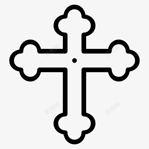 十字架基督教堂图标svg_新图网 https://ixintu.com 十字架 圣洁 基督 复活节 教堂 耶稣