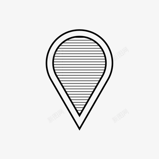 地图标识道路位置svg_新图网 https://ixintu.com 位置 区域 地图 地图标识 地址 地点 道路
