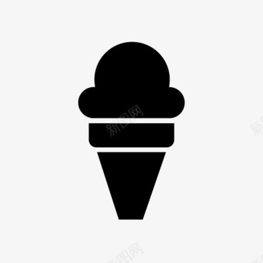 冰淇淋糖舔图标图标